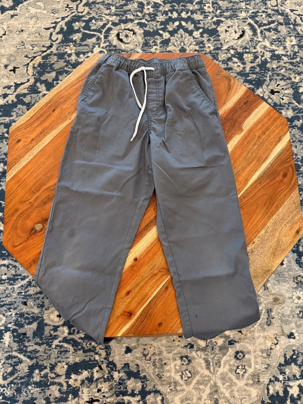 Cat & Jack Boys Casual Drawstring Pants in Slate Gray